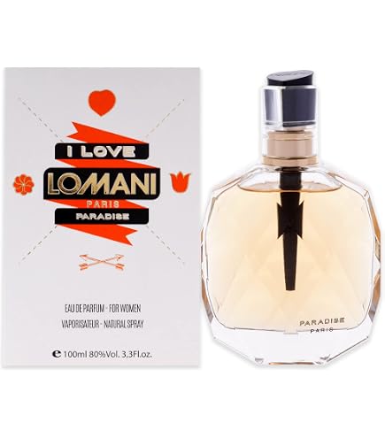 Amazon.com: Lomani I Love Lomani Paradise Women EDP Spray 3.4 oz